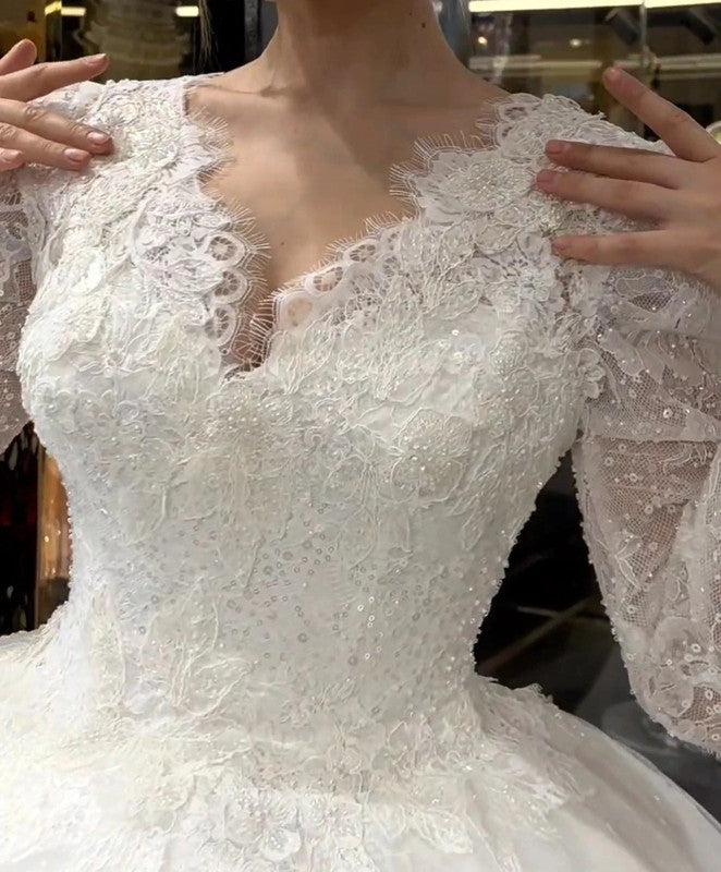 Magnifique Robe de Mariée Princesse Luxury