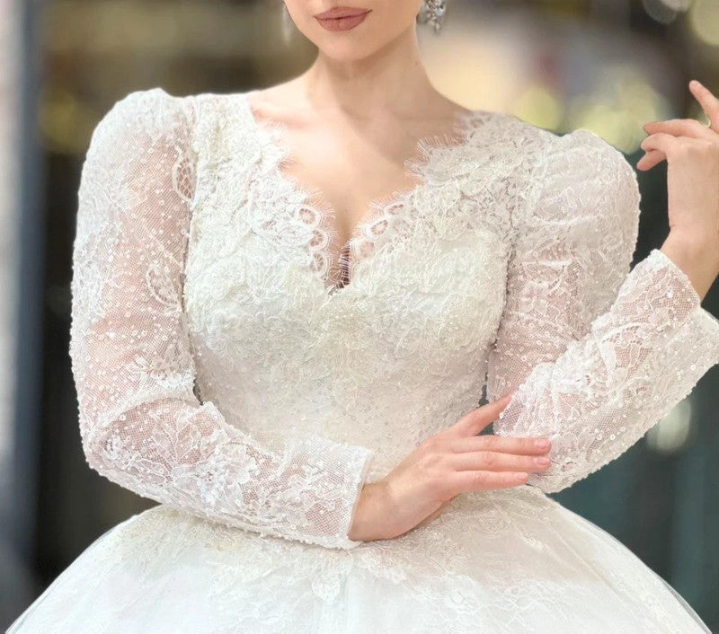 Magnifique Robe de Mariée Princesse Luxury