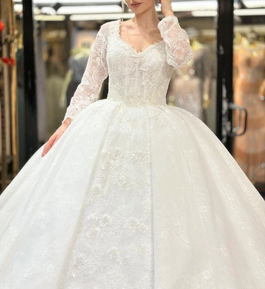 Magnifique Robe de Mariée Princesse Luxury