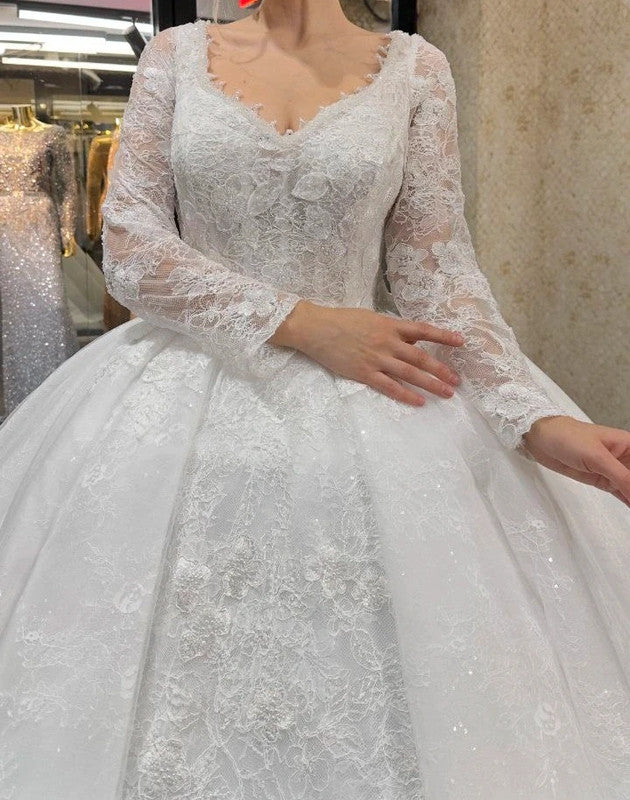 Magnifique Robe de Mariée Princesse Luxury