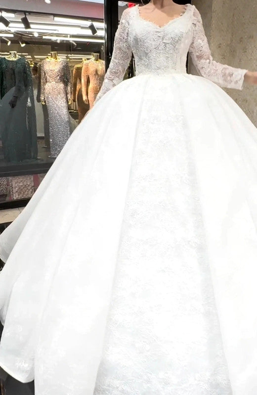 Magnifique Robe de Mariée Princesse Luxury