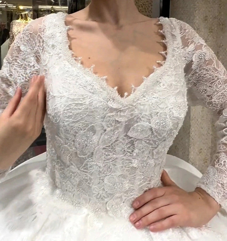 Magnifique Robe de Mariée Princesse Luxury