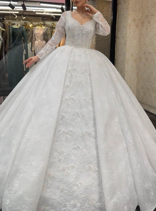 Magnifique Robe de Mariée Princesse Luxury