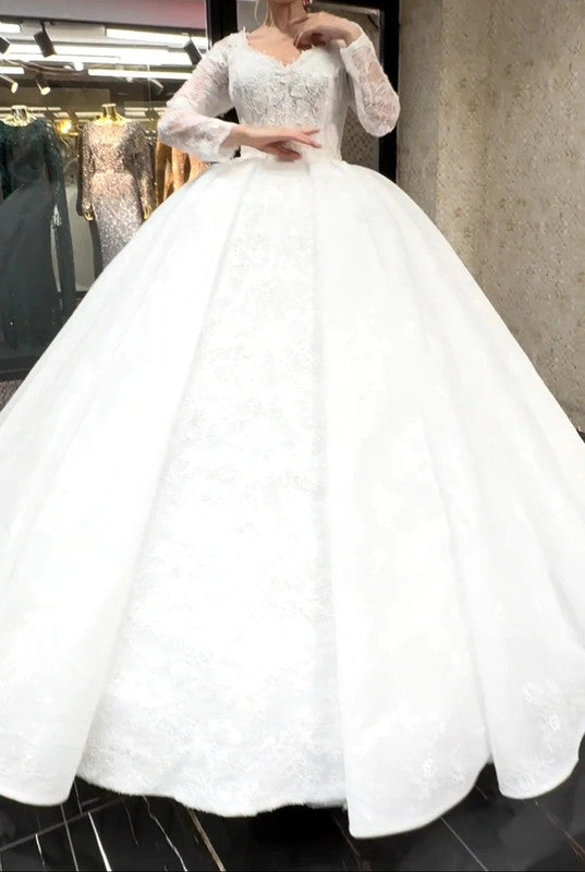 Magnifique Robe de Mariée Princesse Luxury