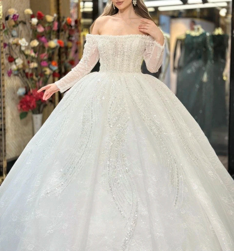 Magnifique Robe de Mariée Princesse Luxury