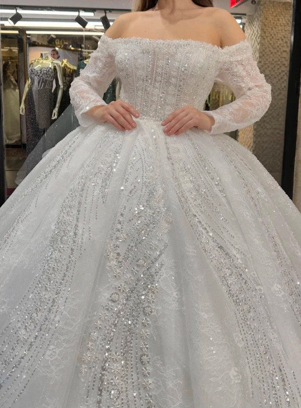 Magnifique Robe de Mariée Princesse Luxury