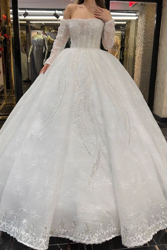 Magnifique Robe de Mariée Princesse Luxury