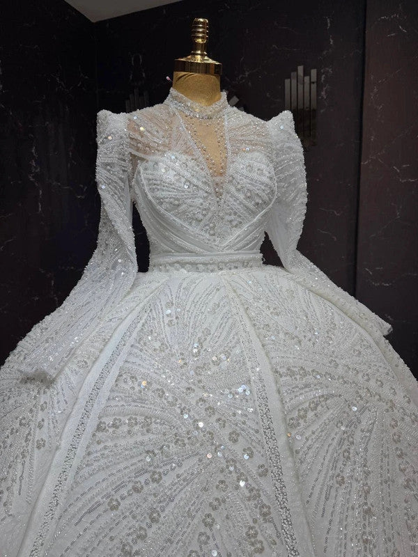 Magnifique Robe de Mariée Princesse Luxury