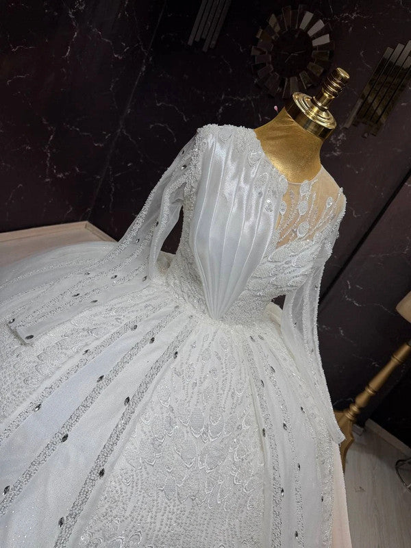 Magnifique Robe de Mariée Princesse Luxury
