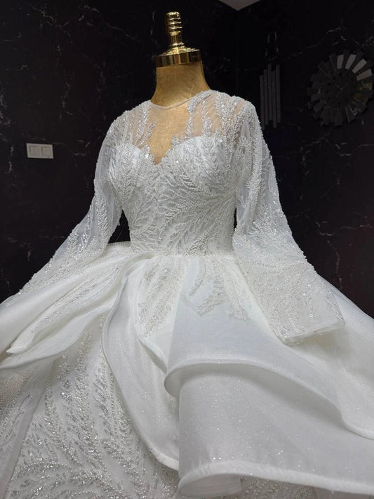 Magnifique Robe de Mariée Princesse Luxury