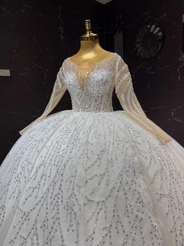 Magnifique Robe de Mariée Princesse Luxury