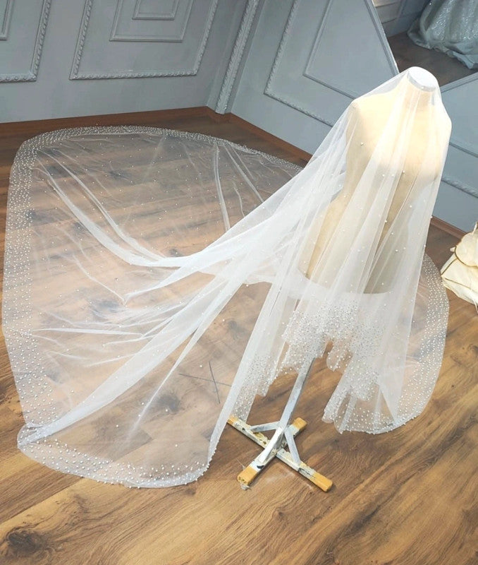 Magnifique Robe de Mariée Princesse Luxury avec Voile
