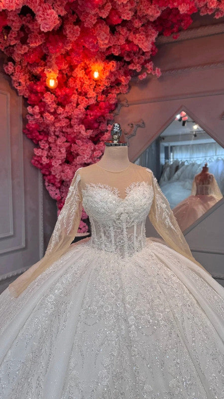 Magnifique Robe de Mariée Princesse Luxury