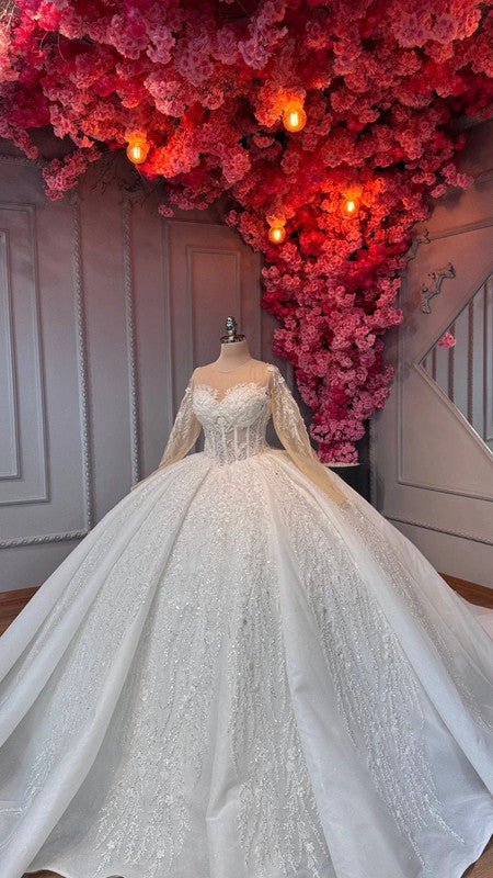 Magnifique Robe de Mariée Princesse Luxury