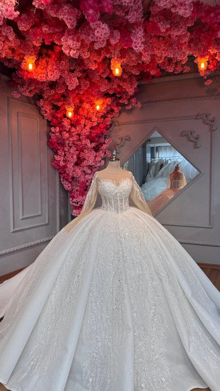 Magnifique Robe de Mariée Princesse Luxury