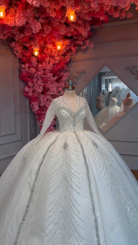 Magnifique Robe de Mariée Princesse Luxury