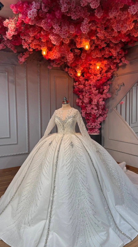 Magnifique Robe de Mariée Princesse Luxury