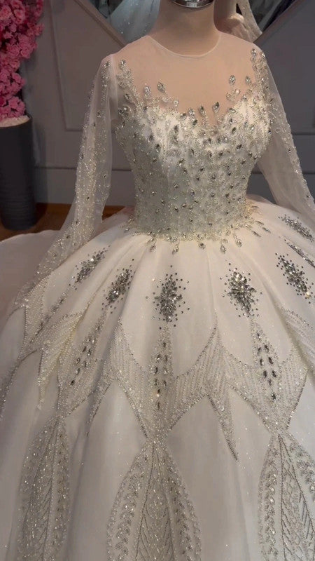 Magnifique Robe de Mariée Princesse Luxury