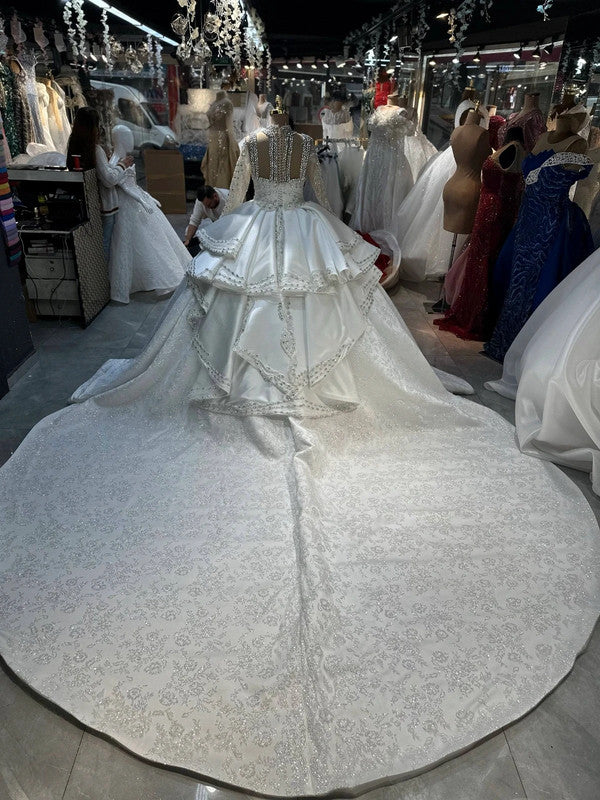 Magnifique Robe de Mariée Princesse Luxury