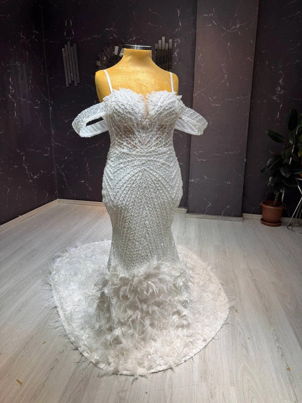 Magnifique Robe de Mariée Sirène Luxury