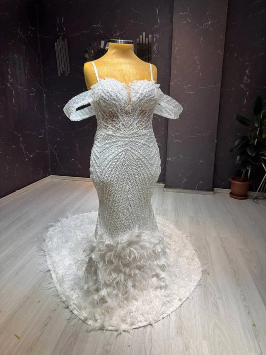 Magnifique Robe de Mariée Sirène Luxury
