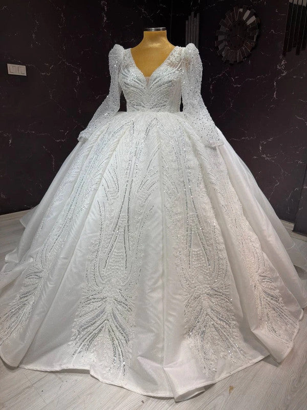 Magnifique Robe de Mariée Princesse Luxury