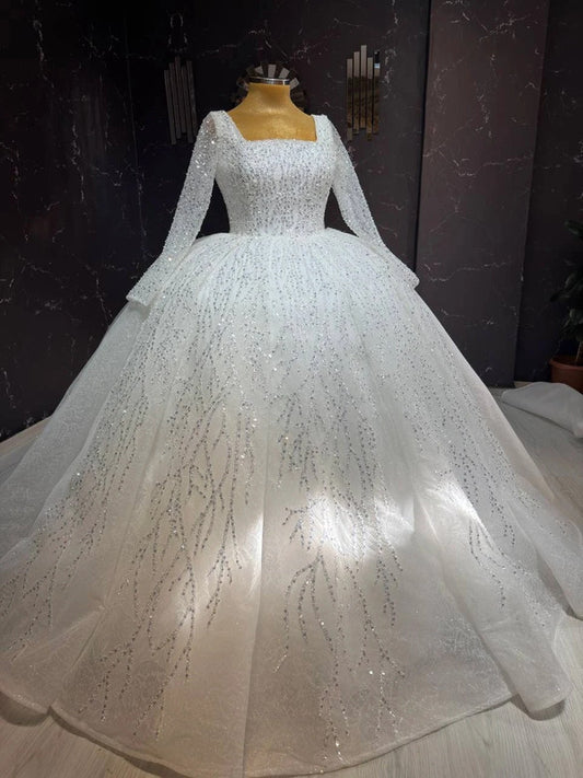 Magnifique Robe de Mariée Princesse Luxury