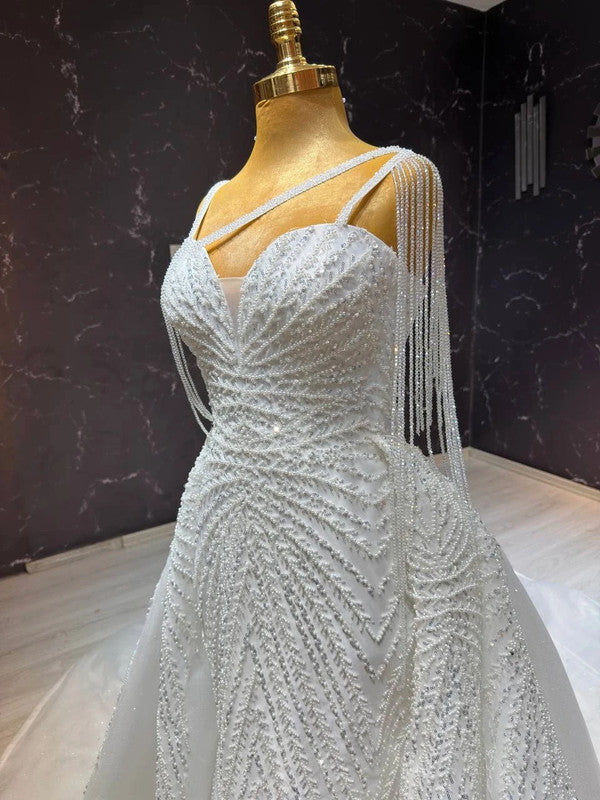 Magnifique Robe de Mariée Sirène Luxury