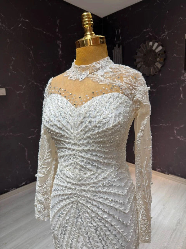 Magnifique Robe de Mariée Sirène Luxury