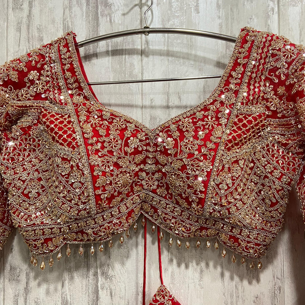 Magnifique Lehenga Luxury Rouge