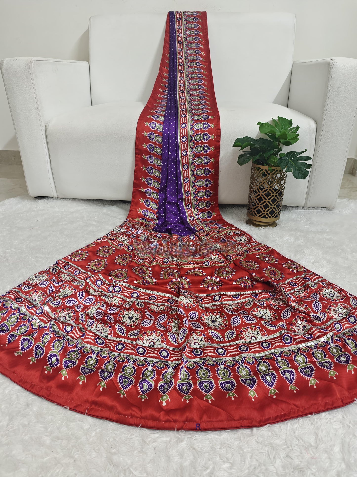 Saree Luxury Violet