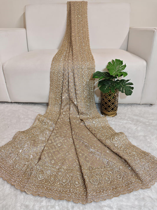 Saree Luxury Gold Strass