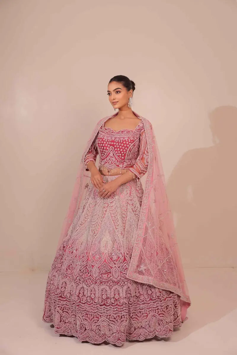 Lehenga Rose Luxury