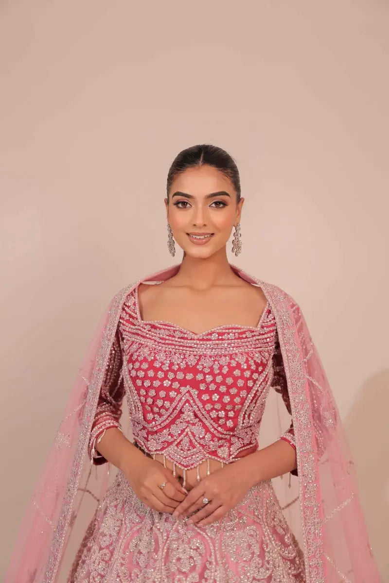 Lehenga Rose Luxury