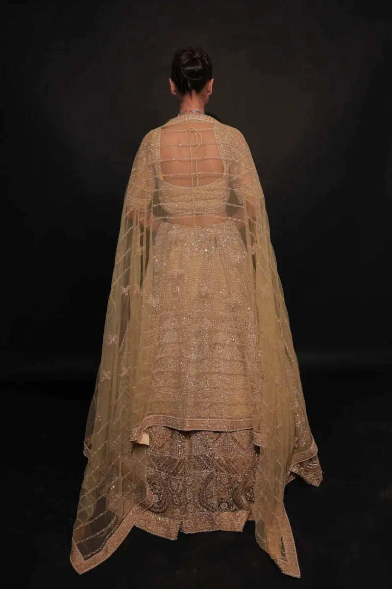 Lehenga Doré Luxury