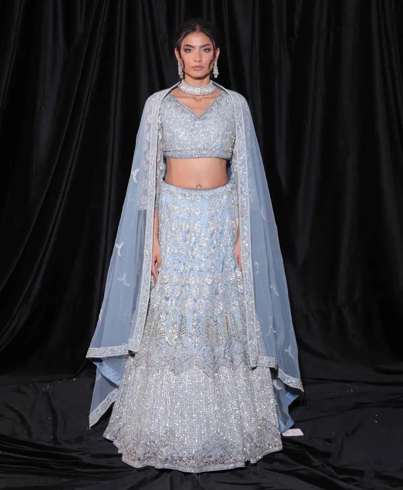 Lehenga Blue Luxury