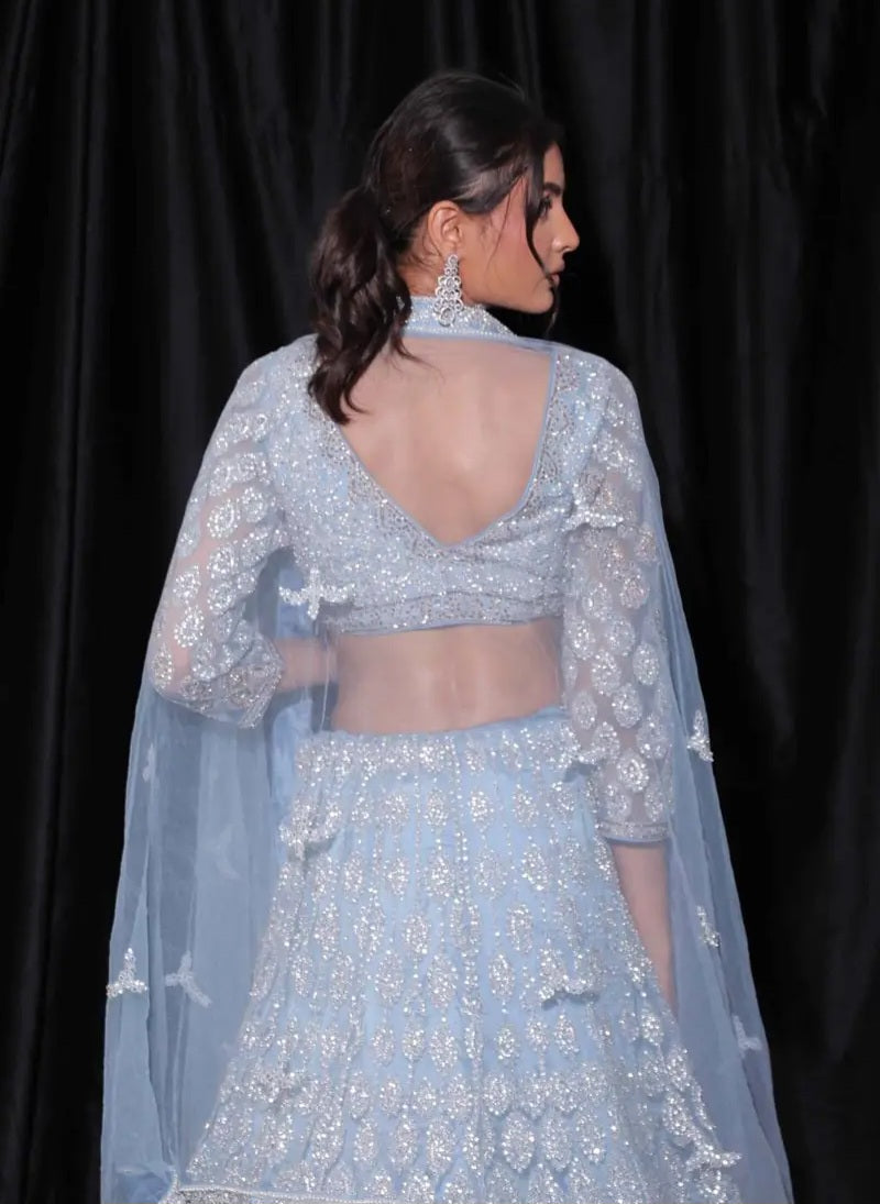 Lehenga Blue Luxury