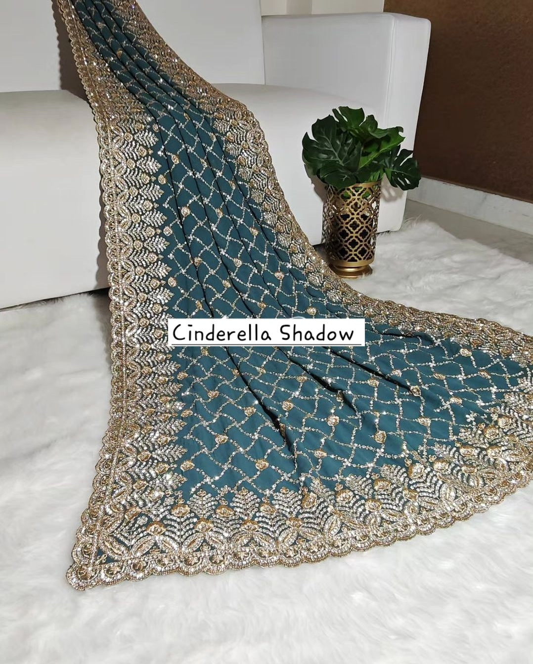Saree Luxury Stones