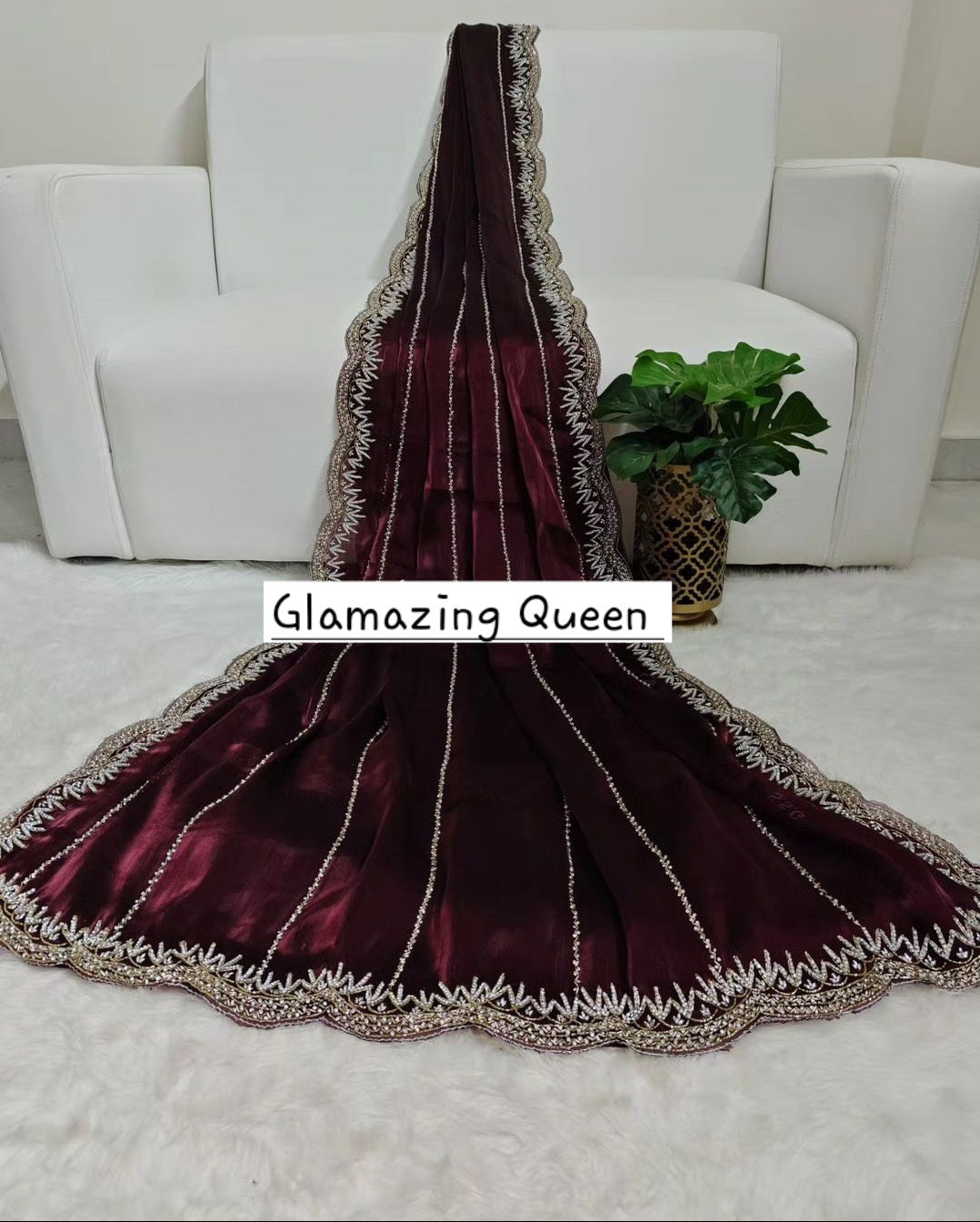 Saree Luxury Stones
