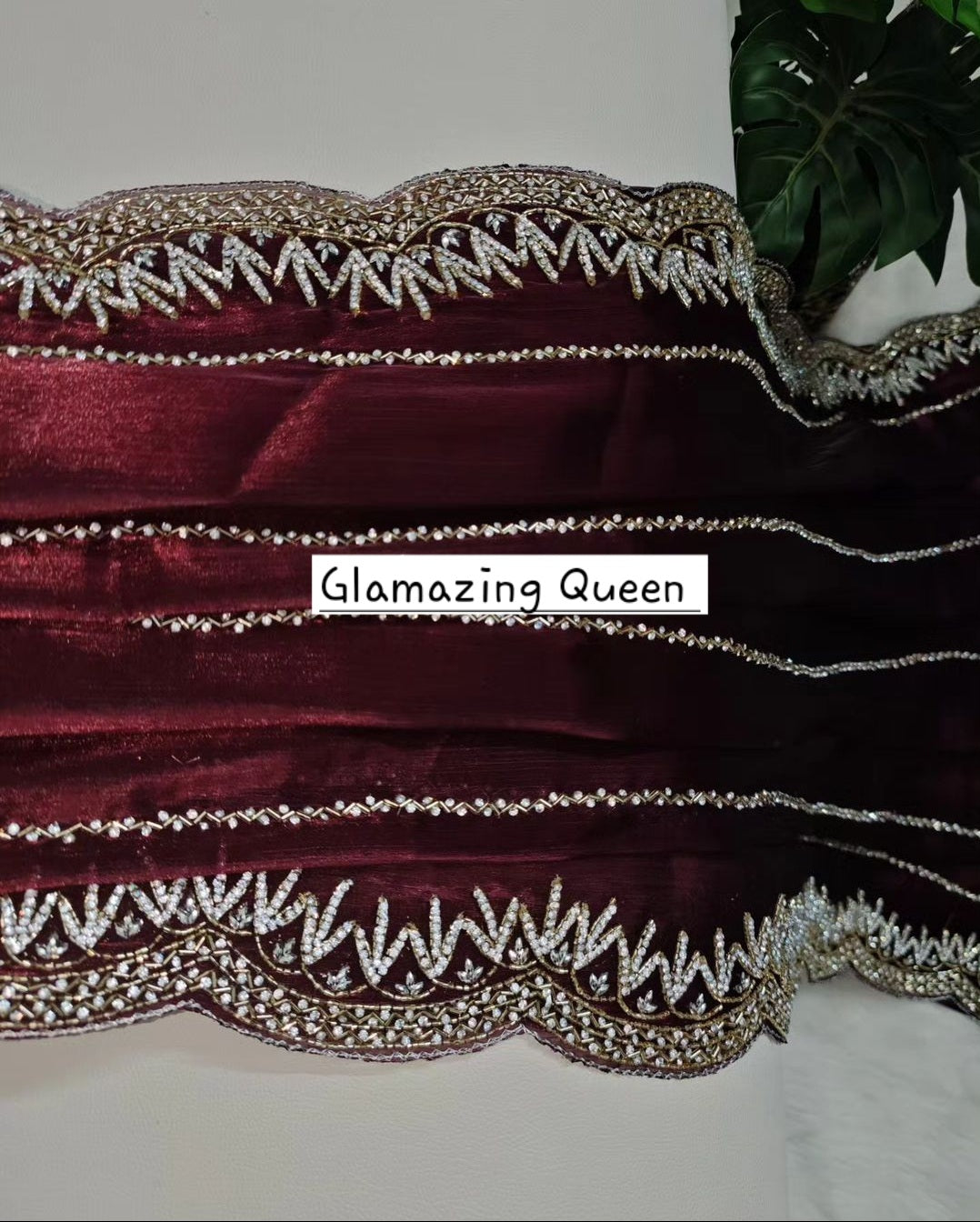 Saree Luxury Stones