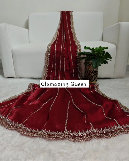 Saree Luxury Stones