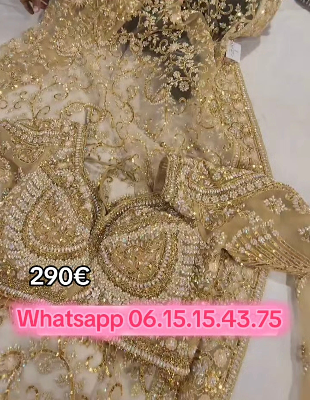 Saree Luxury Doré