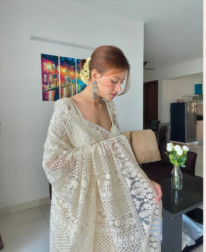 Saree Blanc