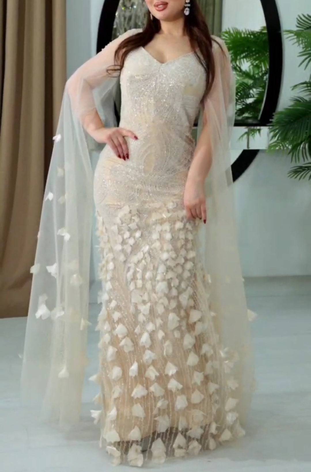 Robe de Soirée Florale Luxury