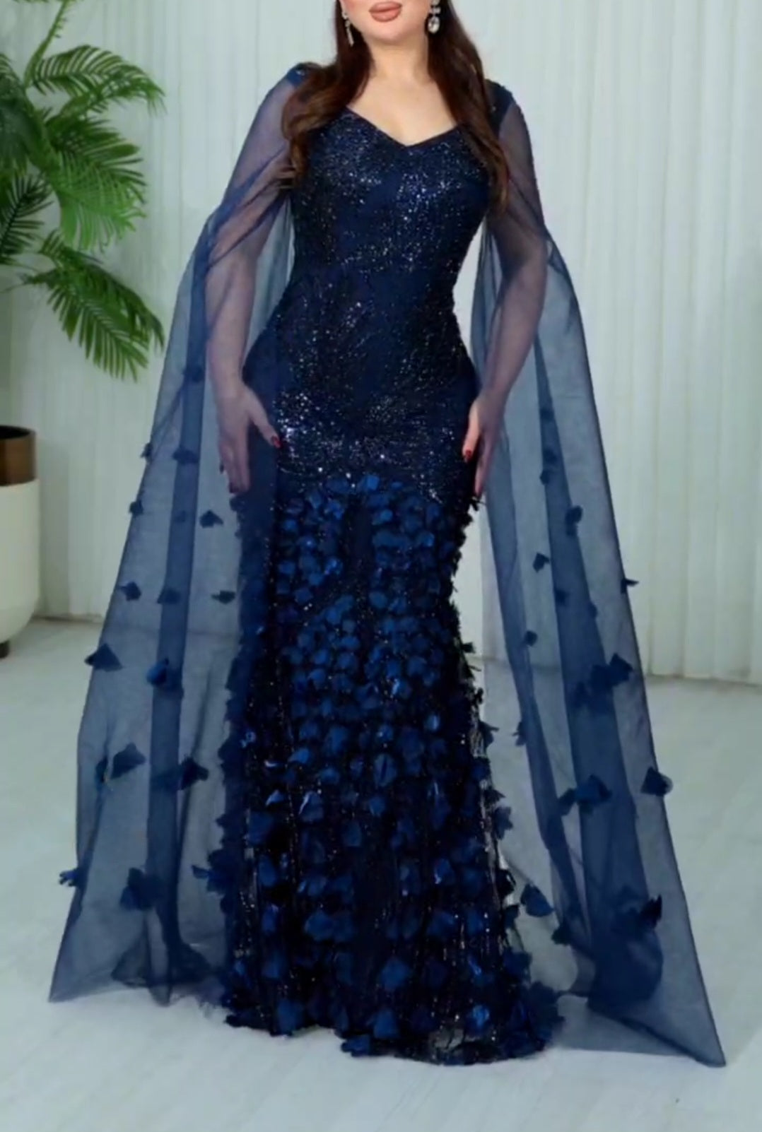 Robe de Soirée Florale Luxury