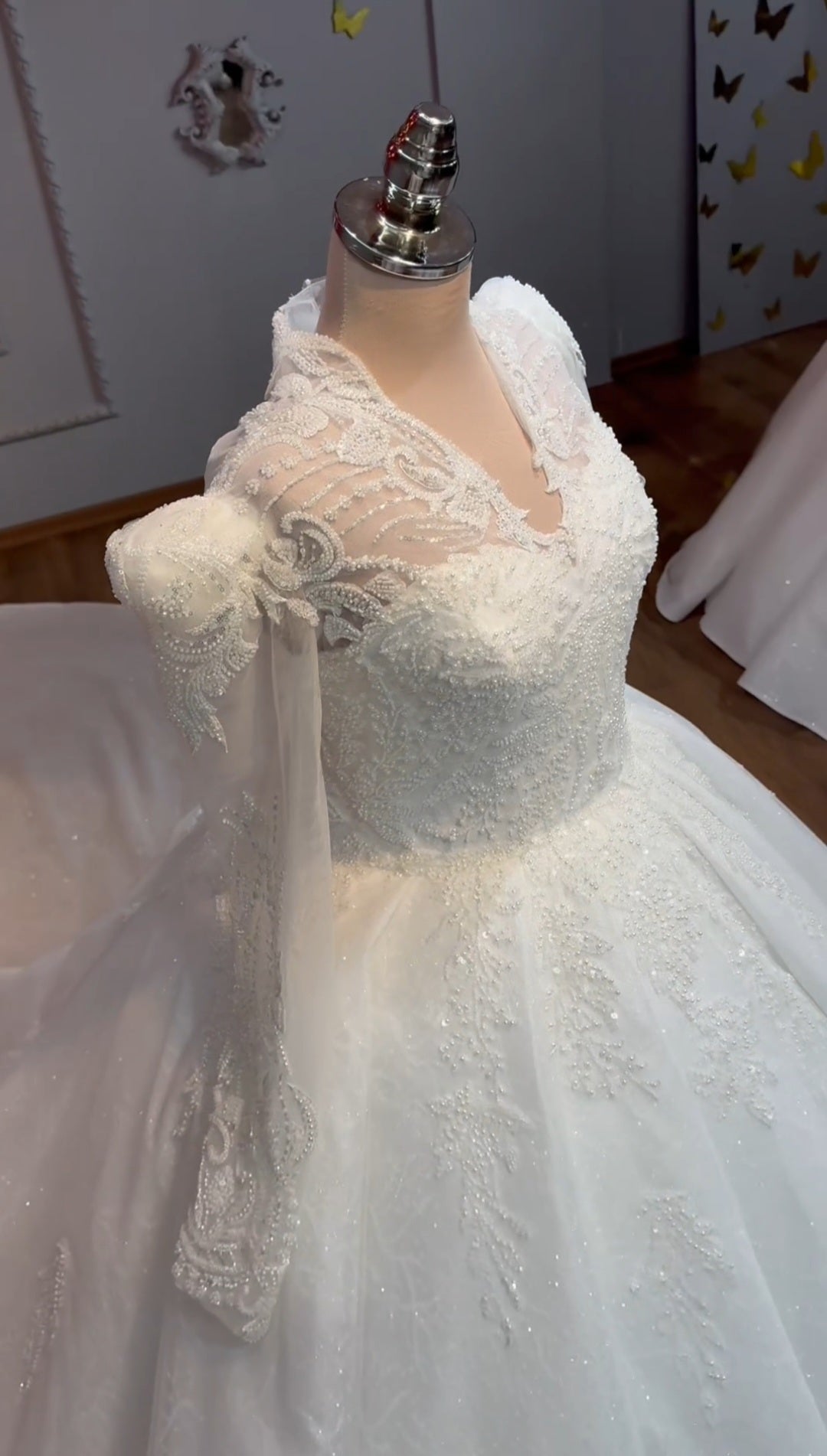 Robe de Mariée Princesse Luxury avec Cercle inclus