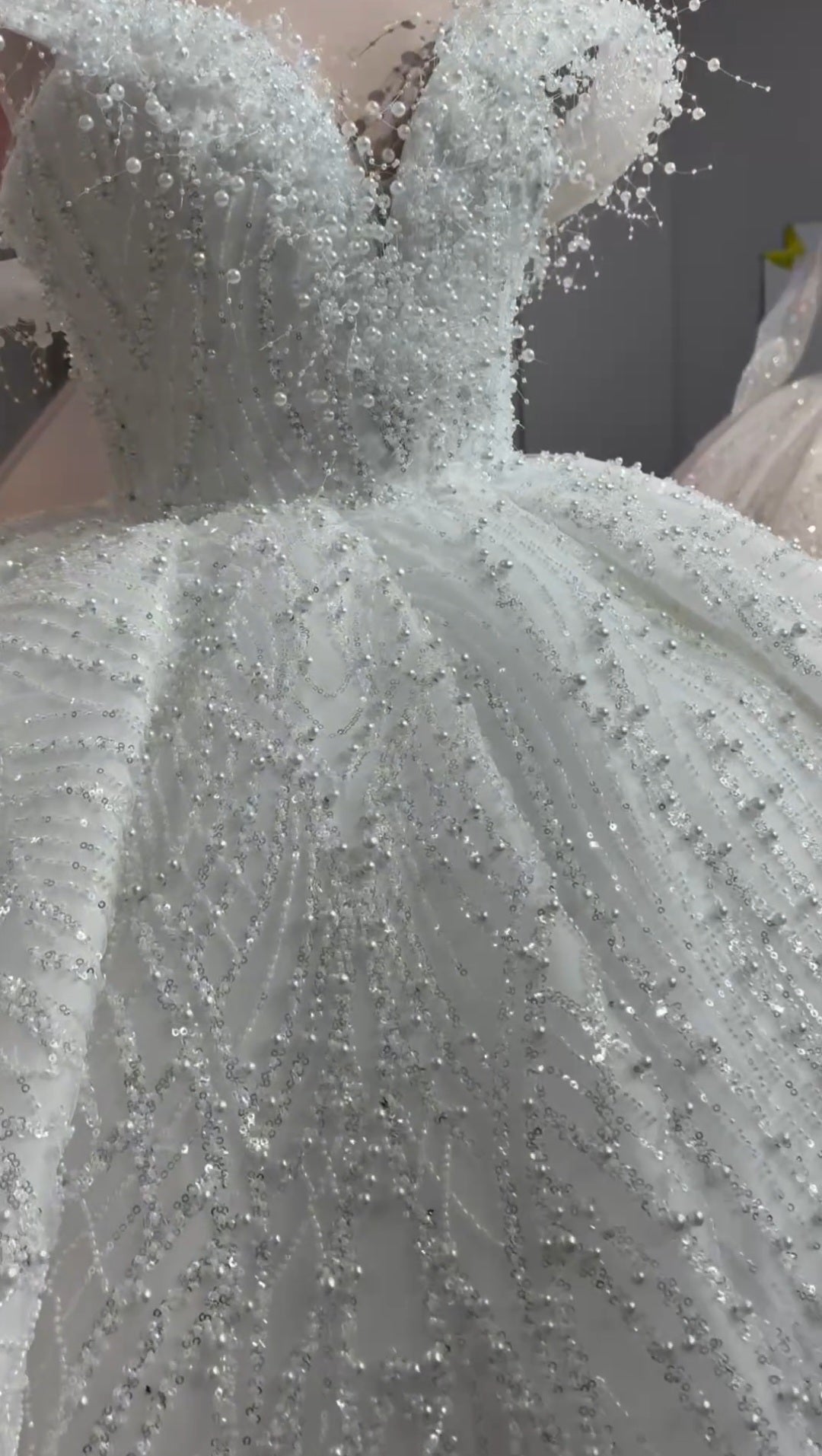 Robe de Mariée Princesse Luxury avec Cercle inclus
