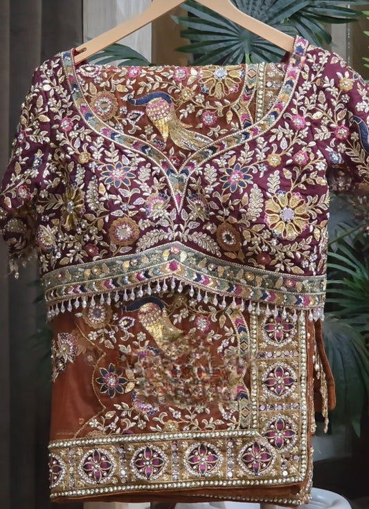 Saree Luxury Marron