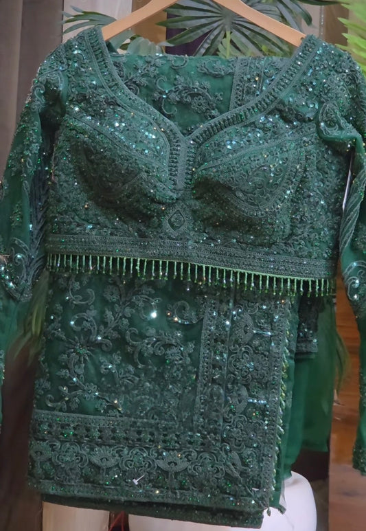 Saree Luxury Vert