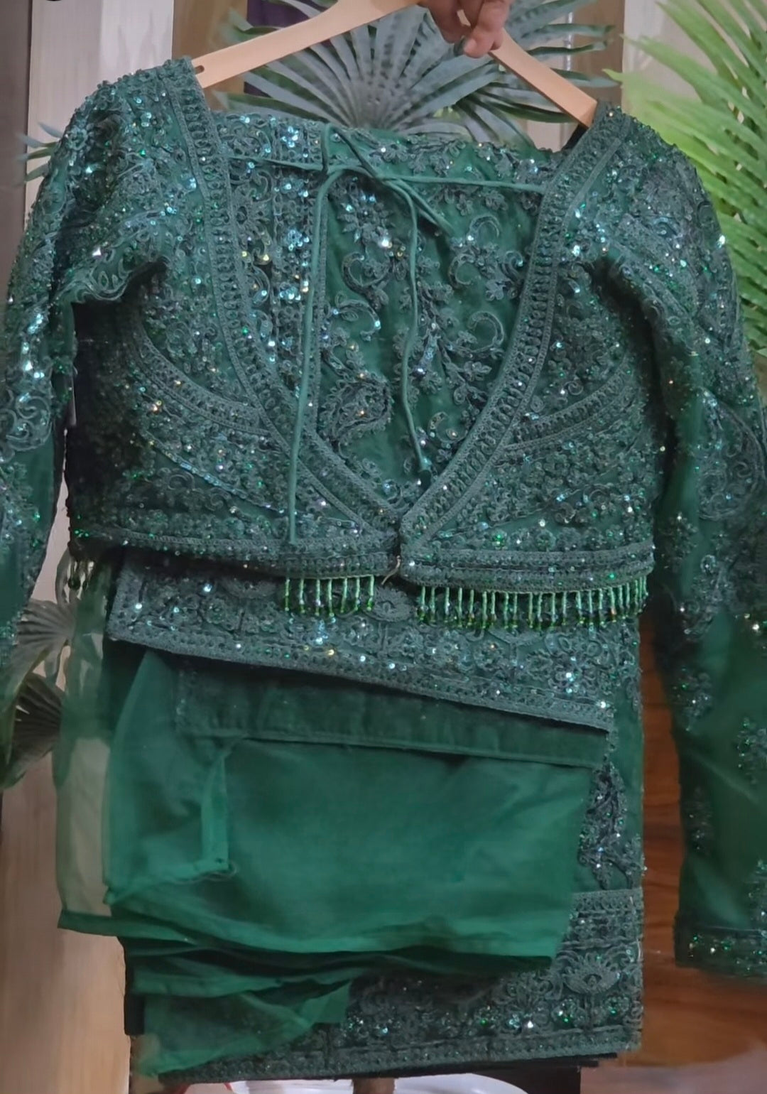 Saree Luxury Vert